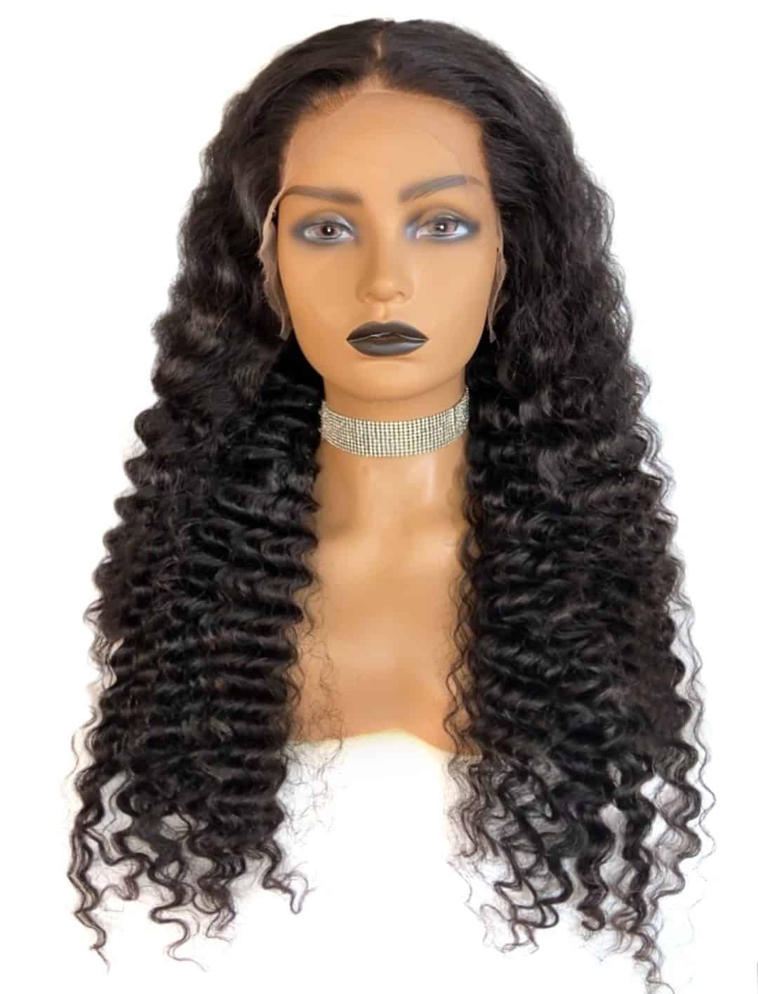 Deep Wave glueless 100% human hair